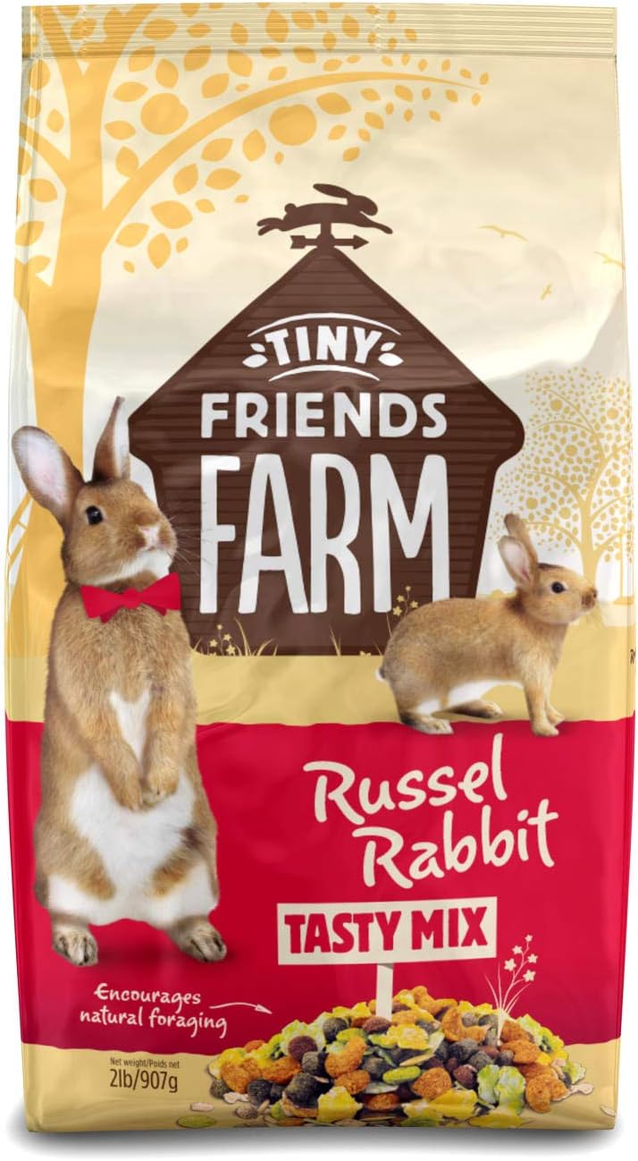 Supreme Petfoods Tiny Friends Farm Russel Rabbit Tasty Mix, 2lbs 1 Pack