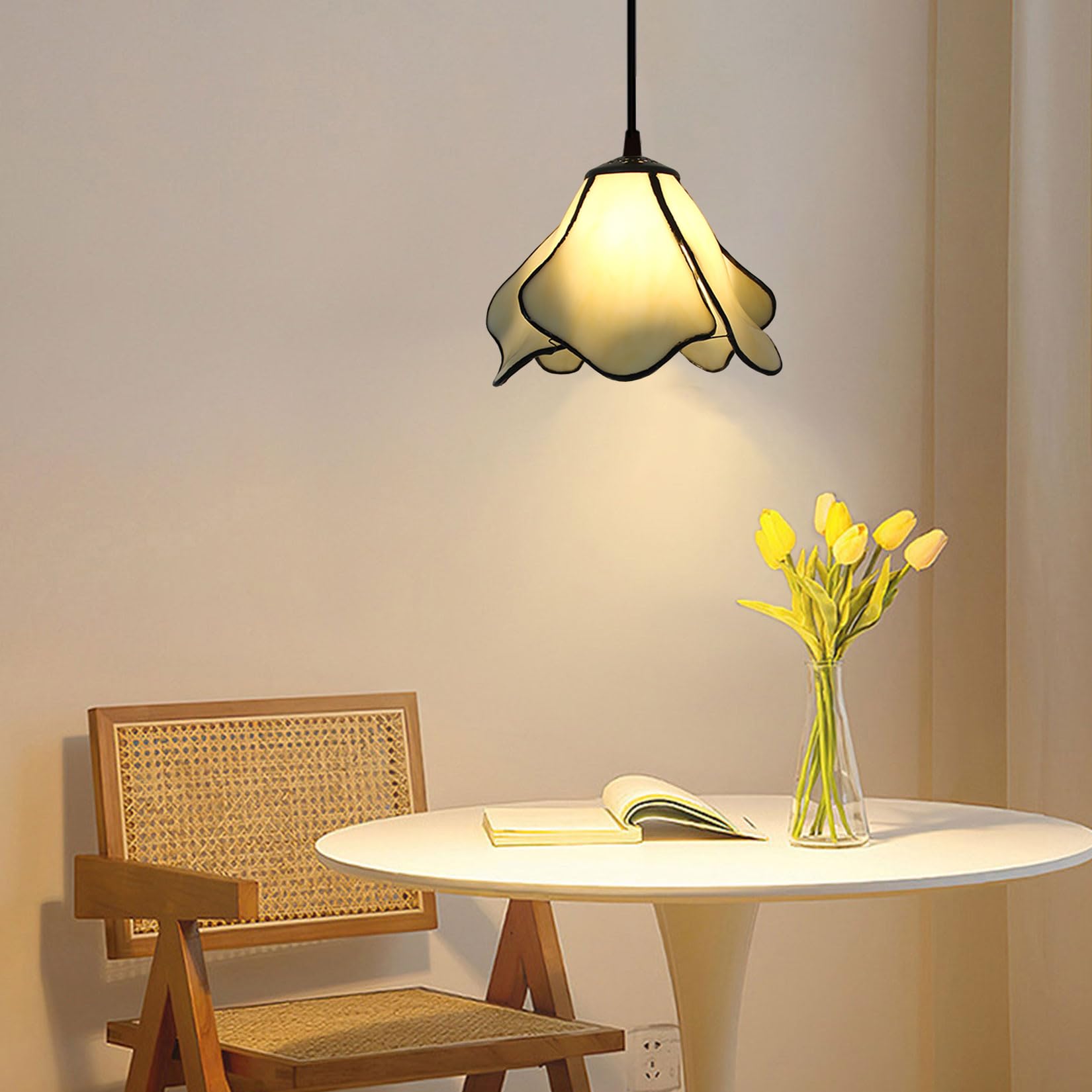 Lámpara de repuesto y diseño de 8 pulgadas de ancho para lámparas de mesa y escritorio