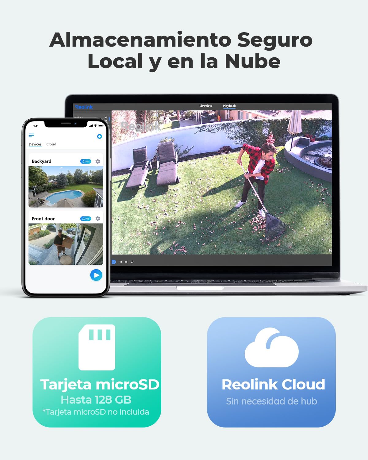 Reolink 4MP 3G/4G LTE Cámara Vigilancia Exterior con Batería Recargable | 2K HD Camara Solar Exterior Inalámbrica, Detección Inteligente, Audio Bidireccional, con Tarjeta SIM, Cloud/Alexa, Go Plus