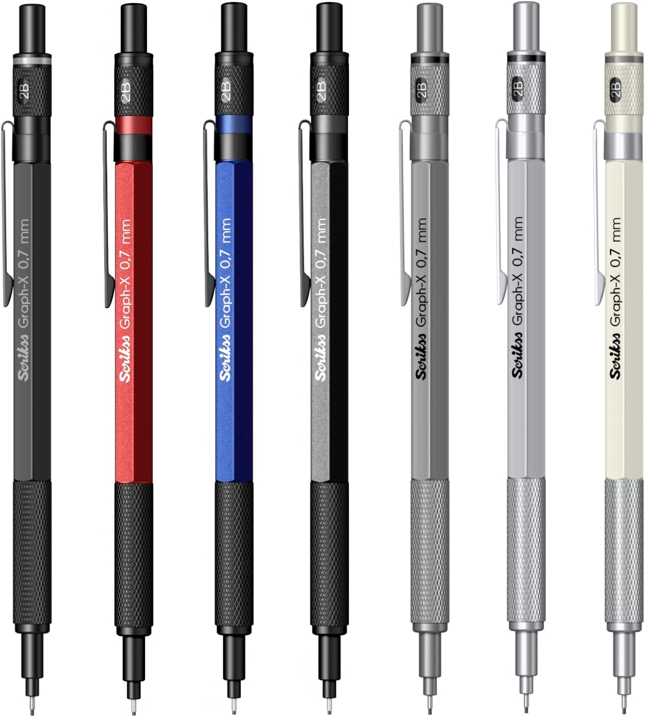 Scrikss Graph-X Mechanical Pencil (0.7 mm, Anthracite)