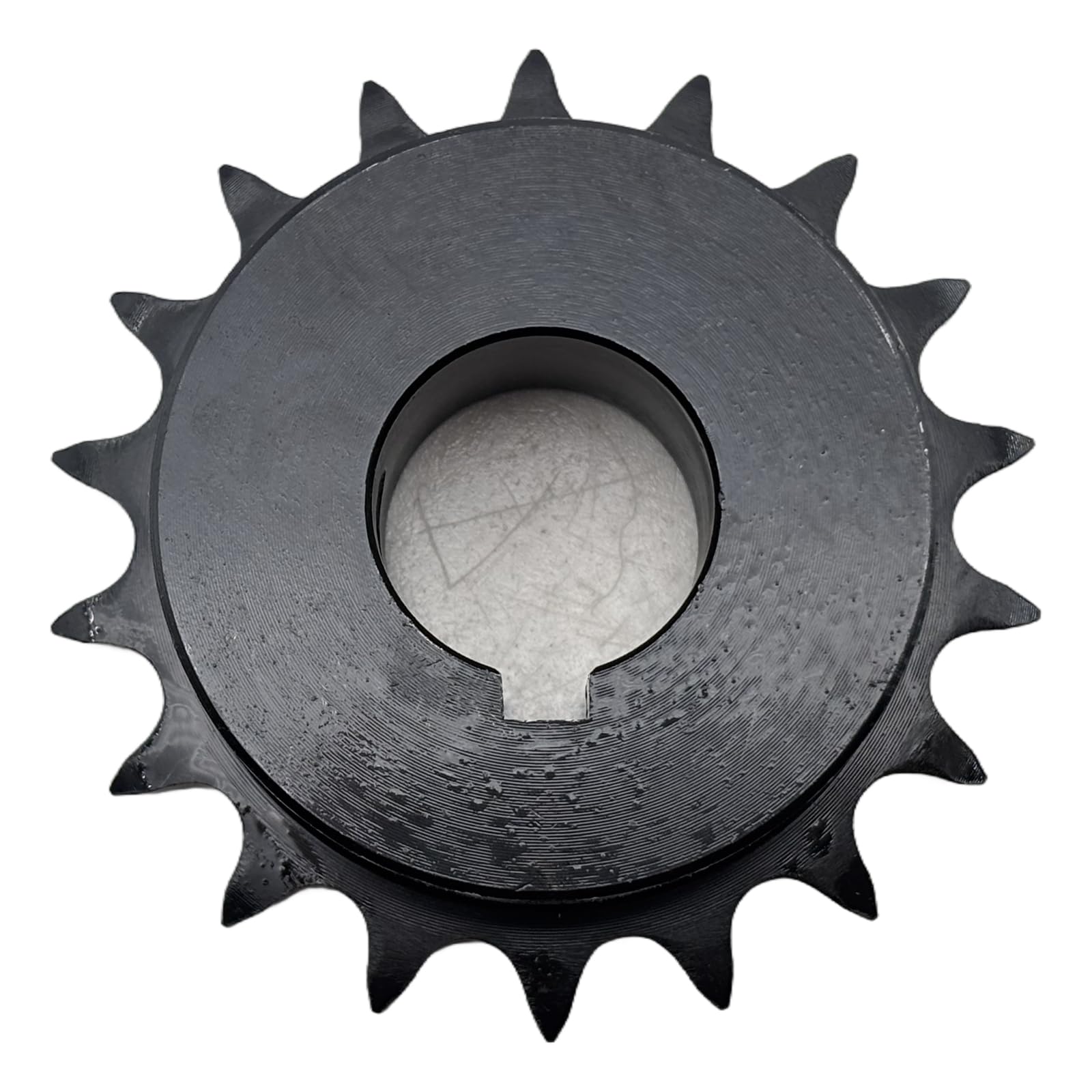 # 40 Pignone per catena a rulli tipo B 1 "foro 18 denti, pignoni in acciaio antiruggine indurito 1045 40B18-1