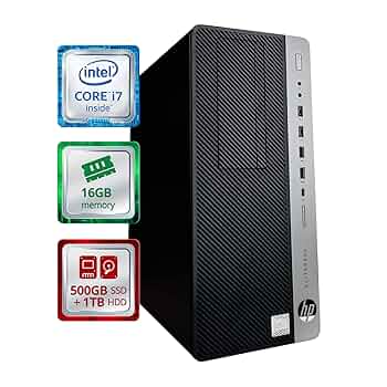 J　HP EliteDesk i7 16GB Wi-Fi SSD Amazon.com: HP i7 EliteDesk 800 G3 Micro 16GB DDR4 256GB SSD