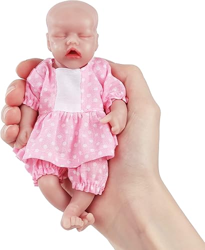 Vollence Muñecas de bebé pequeñas de silicona para dormir de 65 pulgadas que se ven como una niña real no son muñecas de vinilo muñeca pequeña en disponible en Yaxa Colombia