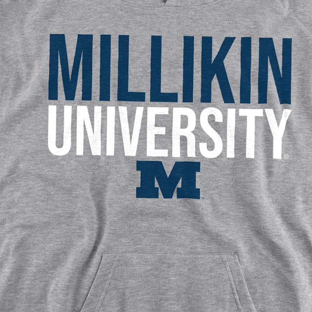 Millikin University Official Stacked Youth Kids Boy/Girls Pull-Over Hoodie Sweatshirt