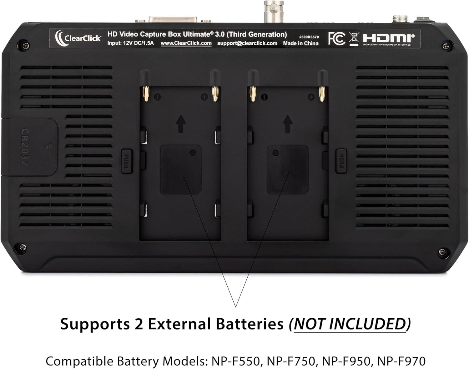 ClearClick HD Video Capture Box Ultimate 3.0 (Third Generation) - Capture or Stream Video from HDMI, DVI, SDI, S-Video, RCA, AV, VHS, VCR, DVD, Camcorders, Hi8