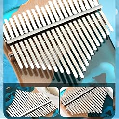 Hm Vicyy Piano à Pouce,21 Touches Thumb Piano,Thumb Piano,Piano à Doigt Portable,Fait Un Excellent Cadeau pour la Saint… - Les Beatles, Paul McCartney, John Lennon, RIngo Starr, George Harrison Hm Vicyy Piano à Pouce,21 Touches Thumb Piano,Thumb Piano,Piano à Doigt Portable,Fait Un Excellent Cadeau pour la Saint… – Image 4