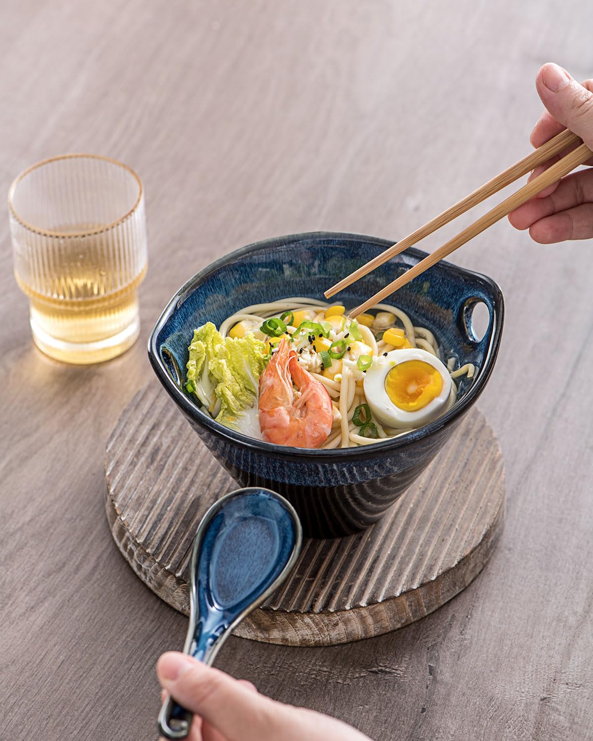 UMI BOWL Set 新品未使用 Amazon.com: UNICASA Japanese Ramen Bowl Set with Chopsticks