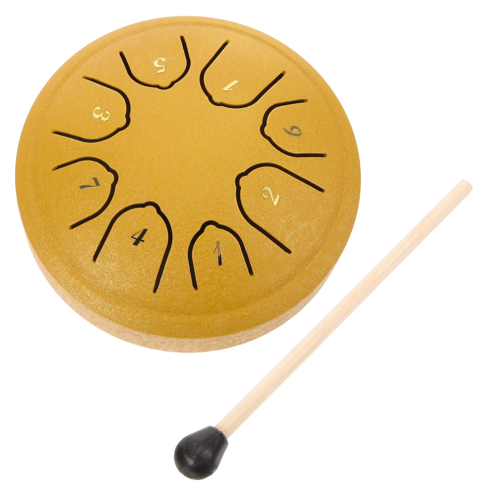 BESTonZON Drum Set 8 Notes Musical Tongue Drum with Drumstick for Boys and Girls and Adults