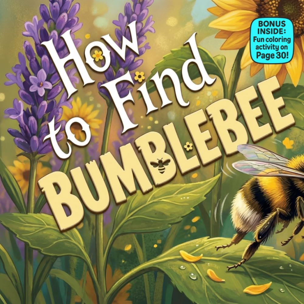 How to Find a Bumblebee: A Funny Rhyming Picture Book About Patience, Nature, and Backyard Adventures