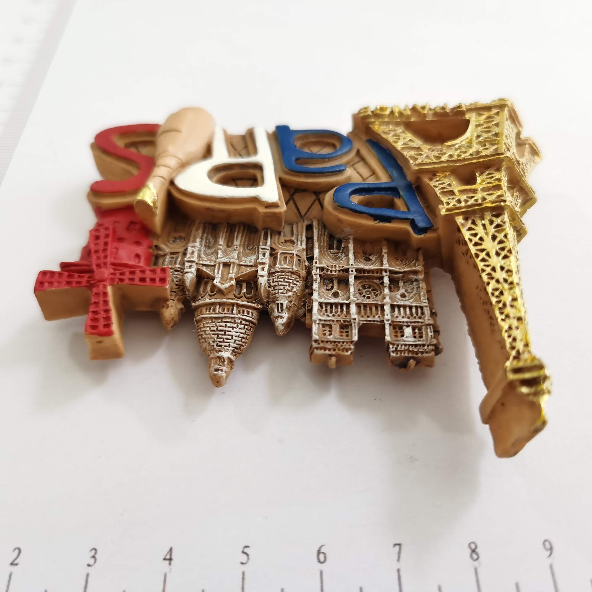 Aimants,Aimants De Réfrigérateur En Résine Peinte, Artisanat Décoratif