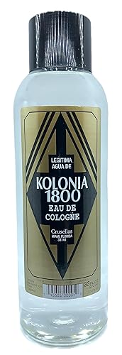 Legitima Agua de Kolonia 1800 Natural Splash Colonia 33 onzas líquidas