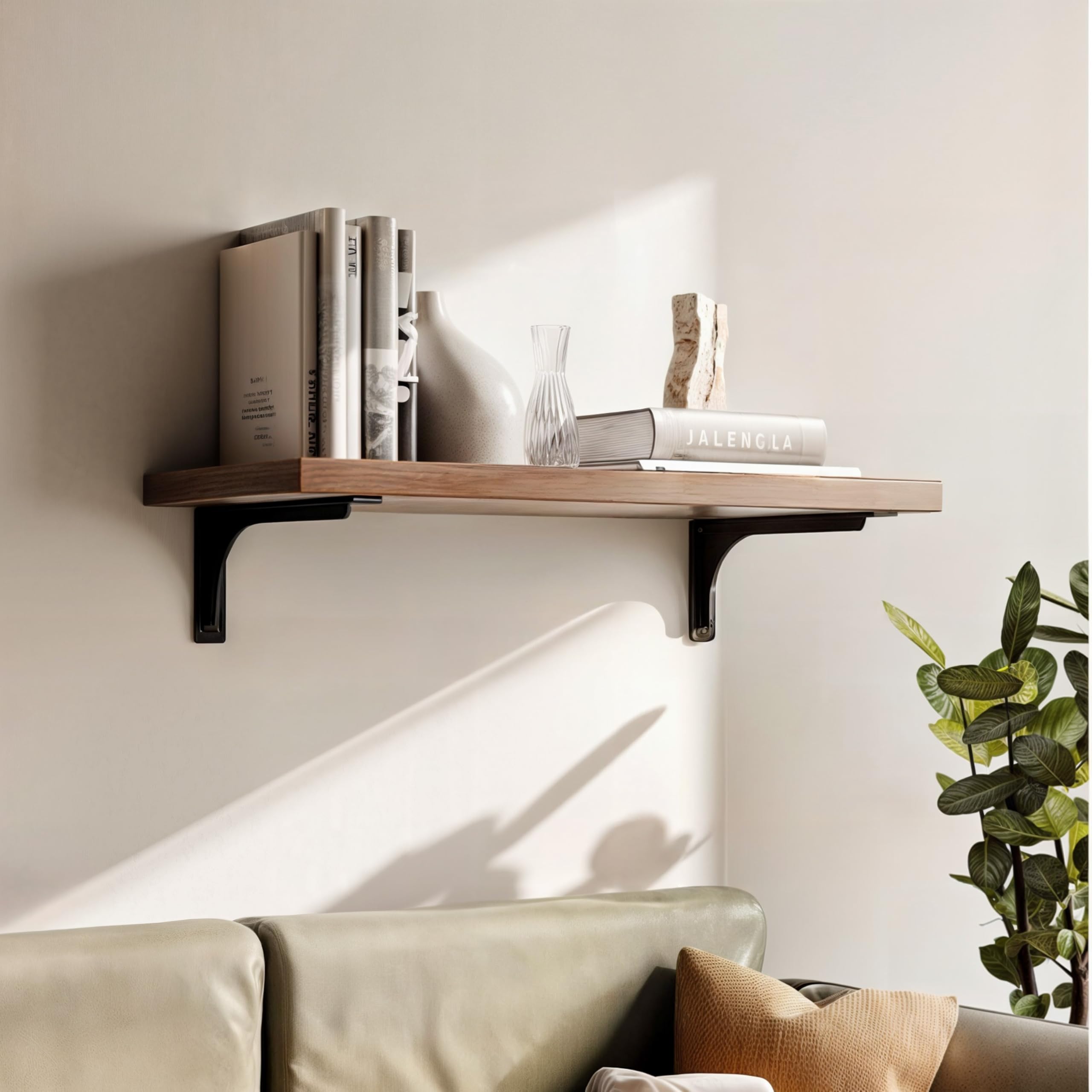 BATODA Floating Shelf Brackets - 4 Pack -6