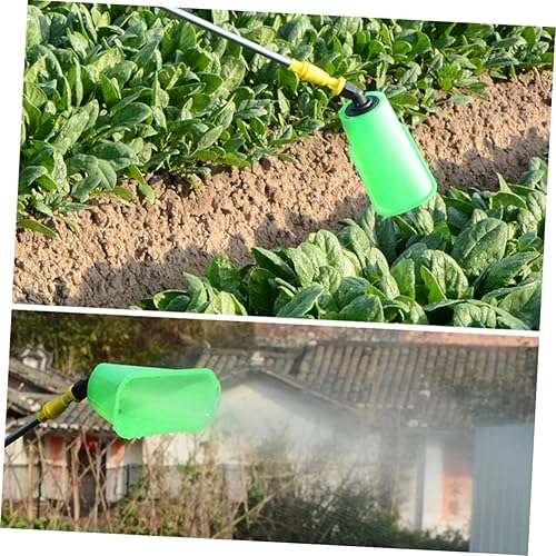 Miniatura 4 de Yardwe 2 piezas de rociador eléctrico a prueba de viento cubierta de rociador eléctrico cubierta de la cabeza del rociador a prueba de viento,