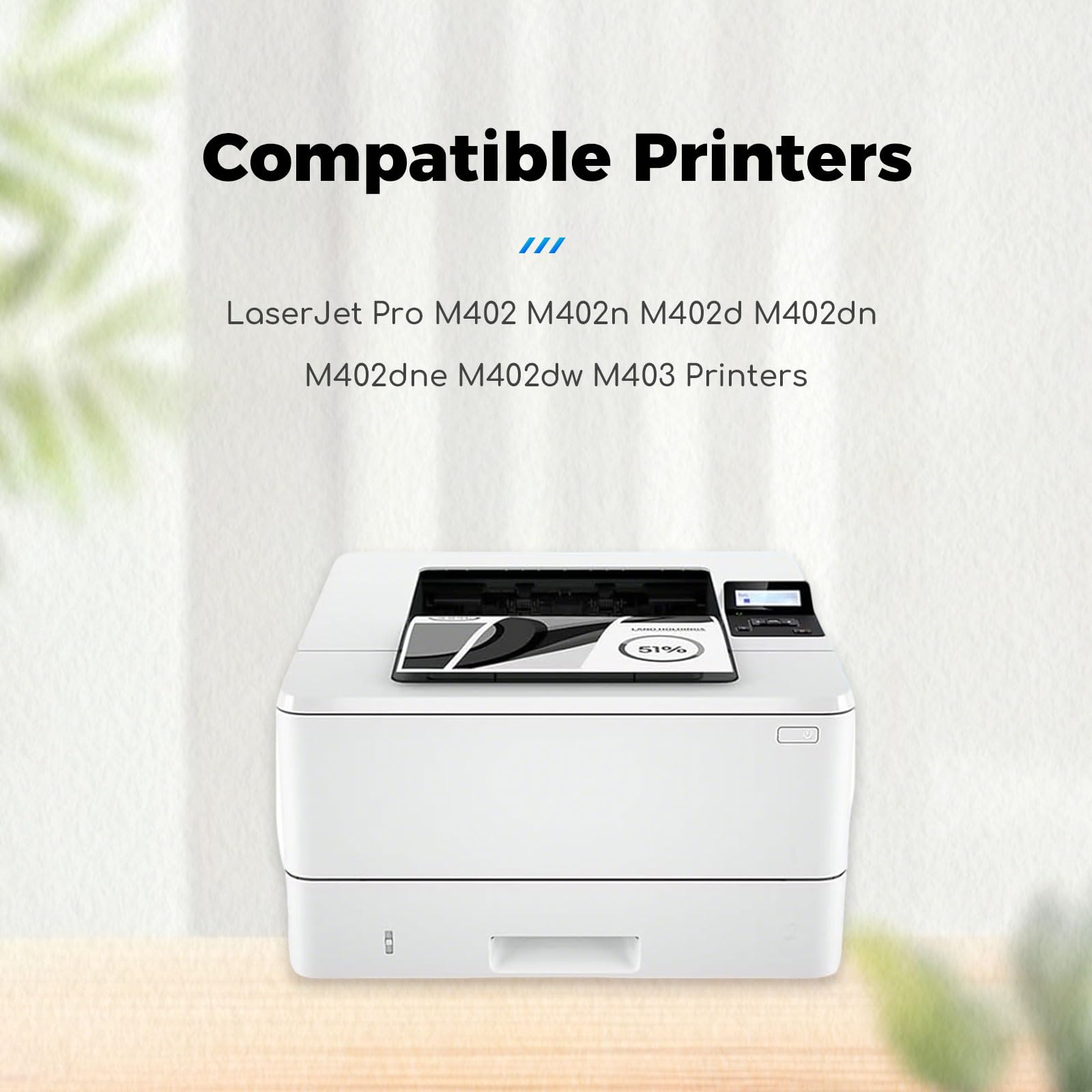 Lot de 3 cartouches de toner 26A compatibles avec HP 26A 26X CF226A CF226X Laserjet Pro MFP M402dn M402n M426dw M426fdw M426fdn M402dw M402d M426 M402 M403 Noir