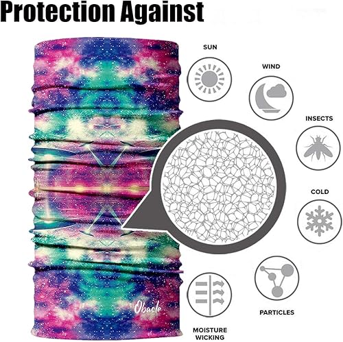 Miniatura 8 de Obacle Seamless Bandana Rave Face Mask Women Men for Dust Wind Sun Protection