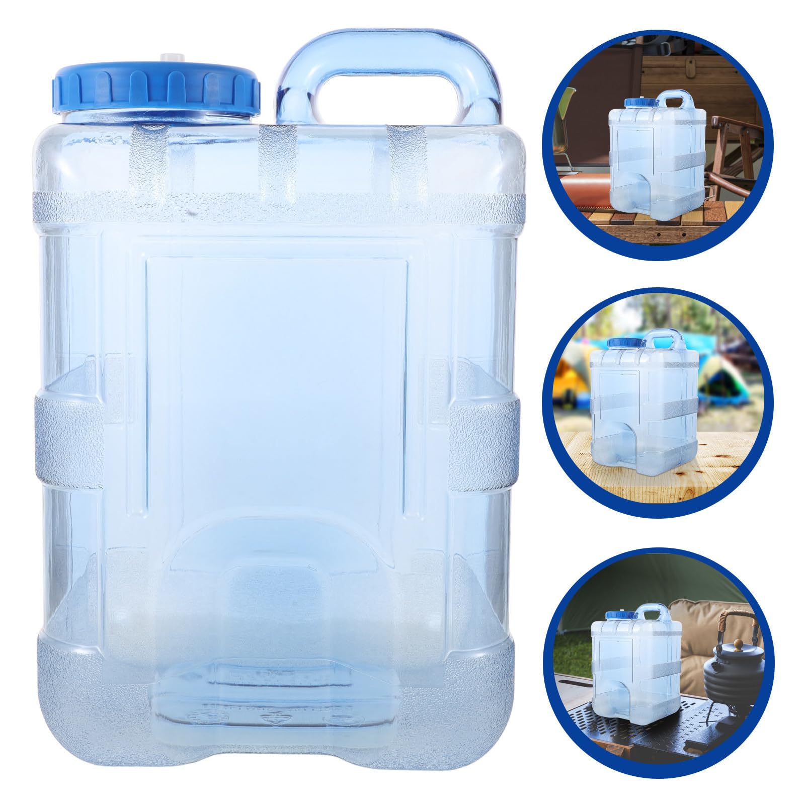 Gatuida Camping Wasserkanister 15l aus PVC und PC für Zuhause und Auto