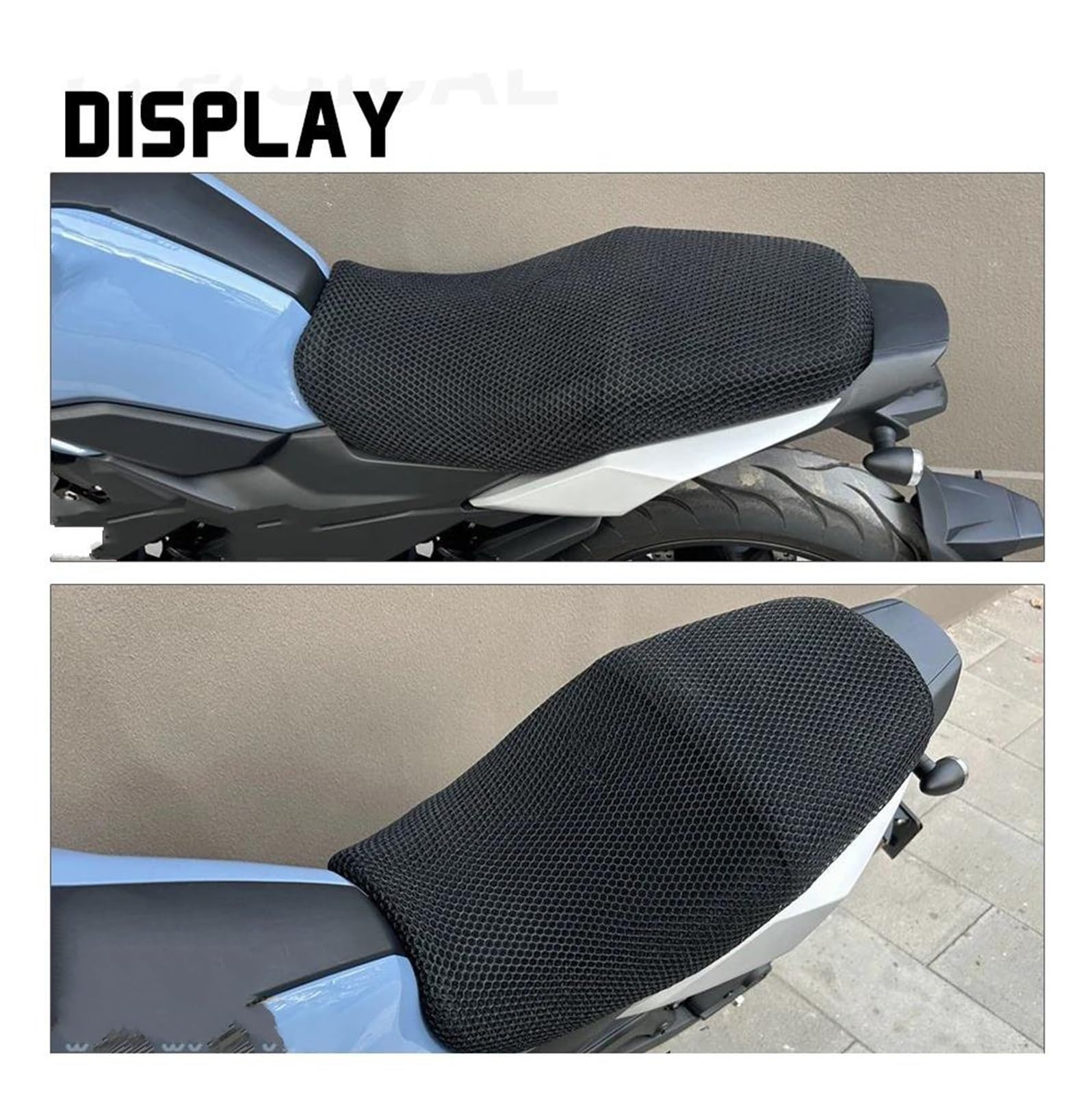 Generico Moto Protezione Cuscino Coprisedile Per Suzuki Per V-Strom DL1000 DL650 DL250 DL 1000 650 Sella(DL650)