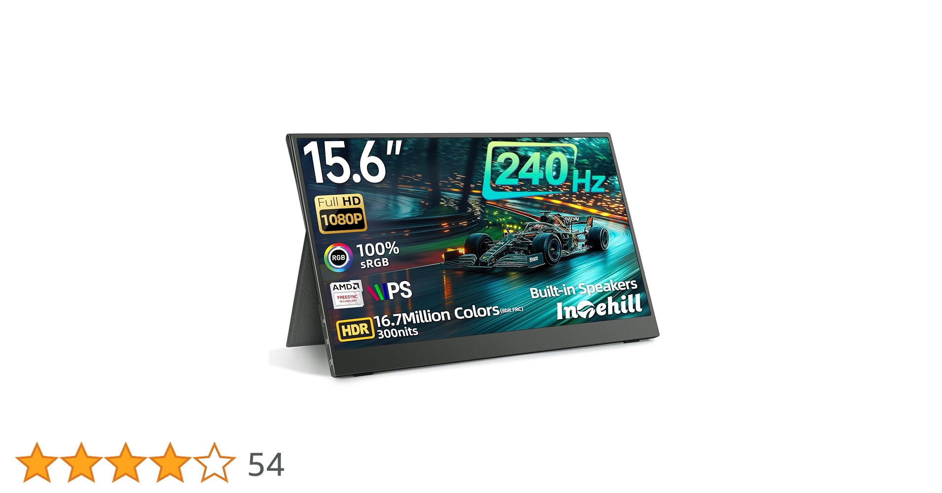 Amazon.co.jp: Intehill モバイルモニター 240Hz 15.6インチ Fast IPS