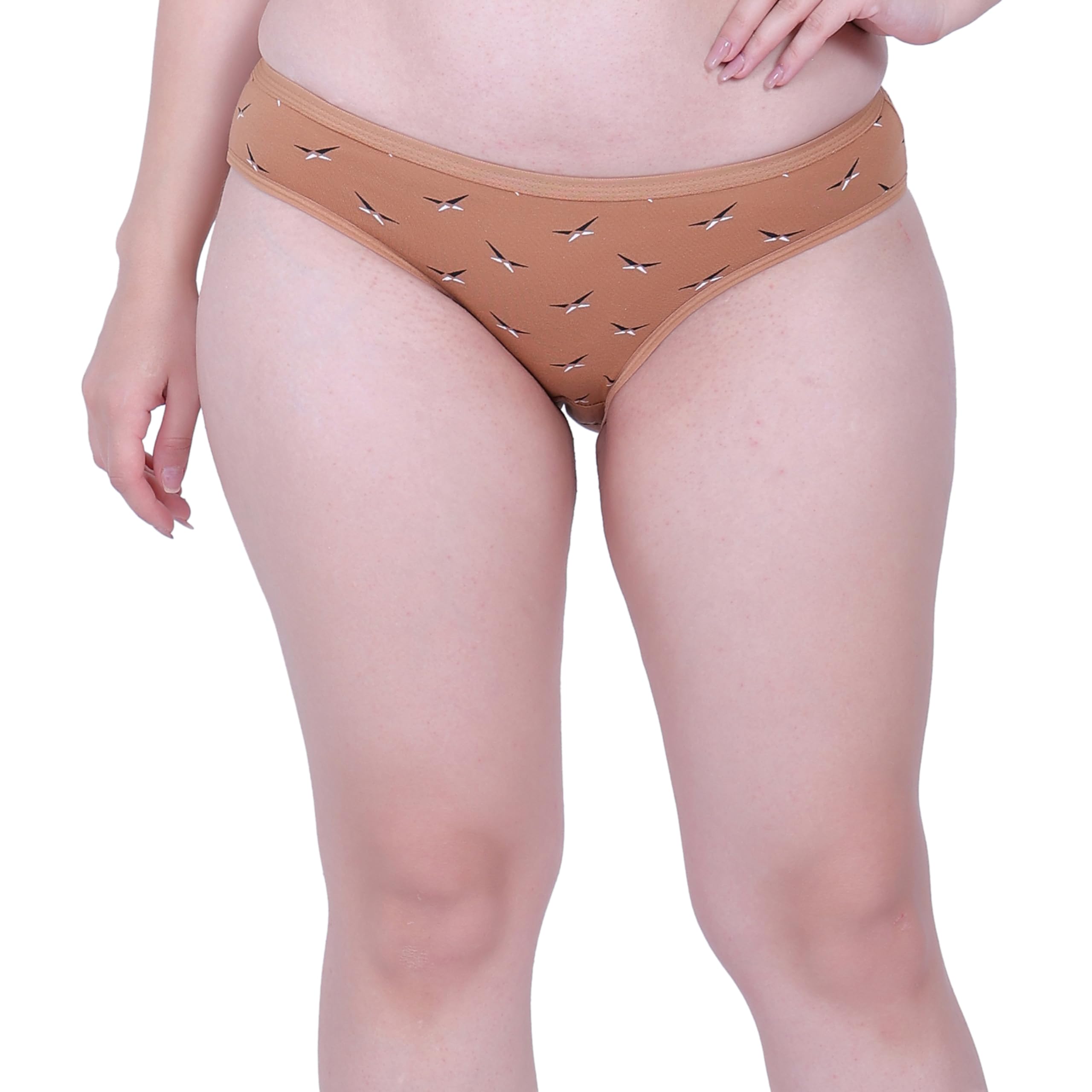 Women's Sparrow Printed Bikini Brief Panty-picture-35