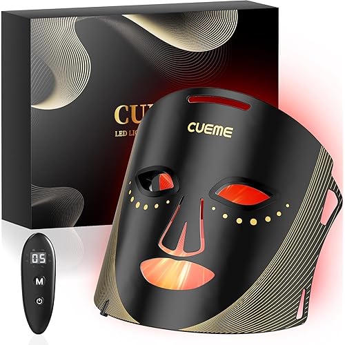 Red Light Therapy for Face, FDA-Cleared LED Light Therapy Mask for Wrinkles, Acne Treatment, and Skin Care, Portable Facial Mask for Women - Mom, Sister, Girlfriend, and Wife
