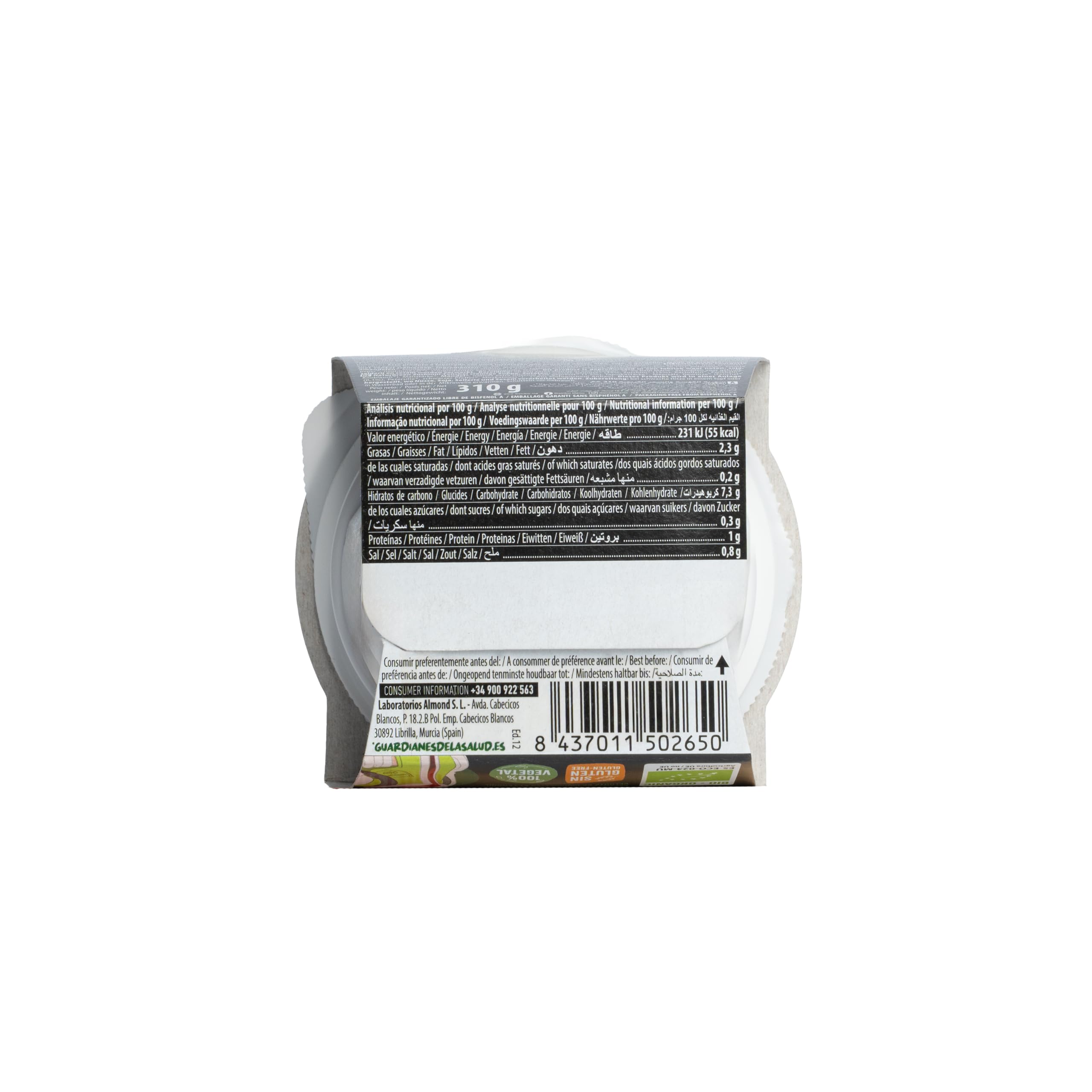 NaturGreen Crema de Calabacín e Hinojo pack 6