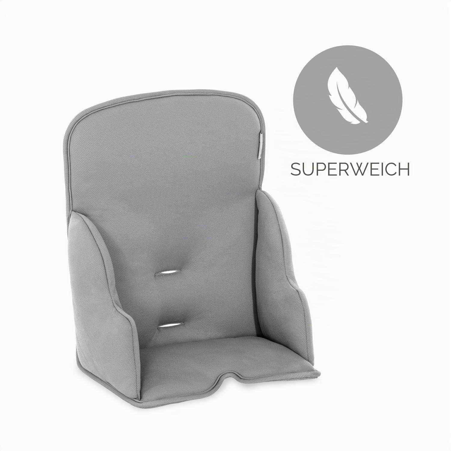 Hauck Kinder Hochstuhl Alpha+ - Mitwachsender Holz Babystuhl (FSC zertifiziert) & Alpha Cosy Comfort Sitzverkleinerer ab 6 Monate