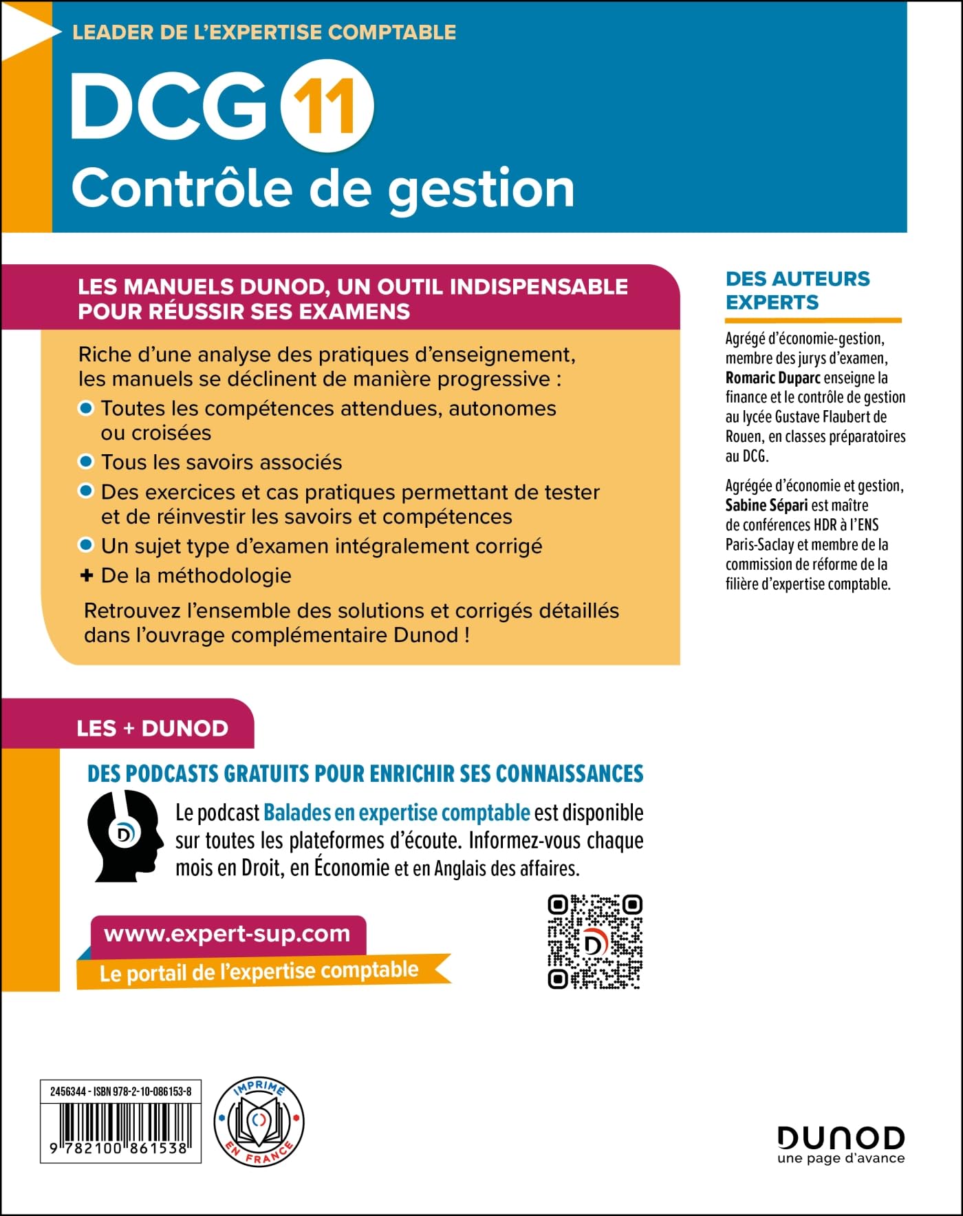 DCG 11 - Contrôle de gestion - Manuel - 2e éd.