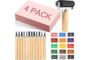 32 Pack Stamp Making Kit for Adults with All Supplies