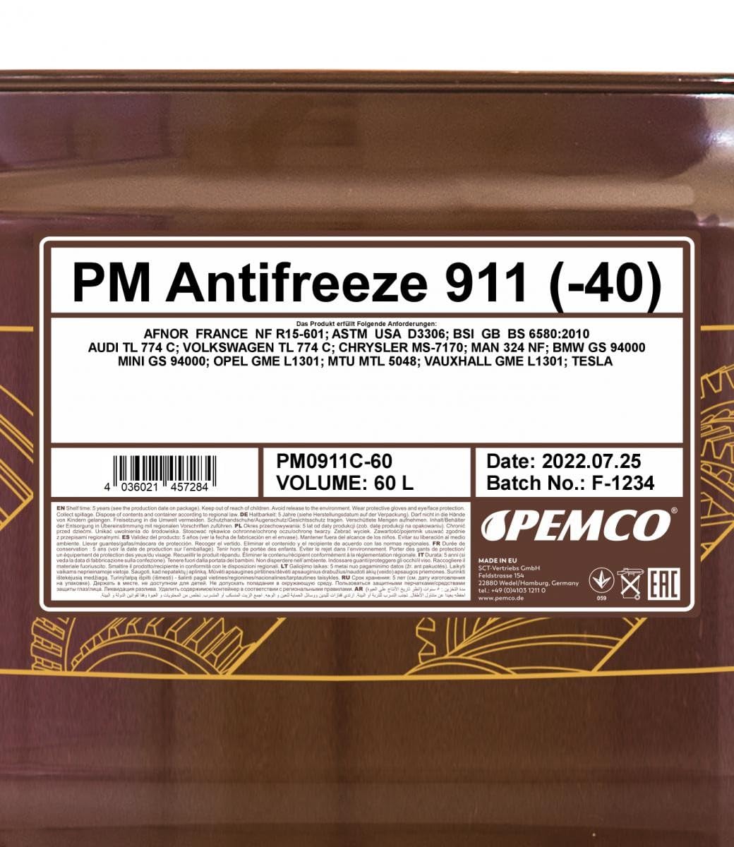Sct - Mannol PM0911C-60 - Anticongelante