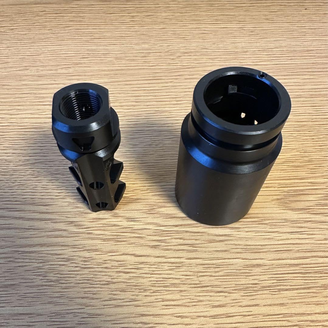 Amazon.co.jp: Fortis Control 556 タイプ マズル ブレイク ハイダー 