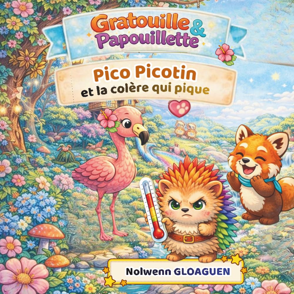 Pico Picotin et la colère qui pique (Le jardin des émotions avec Gratouille & Papouillette)