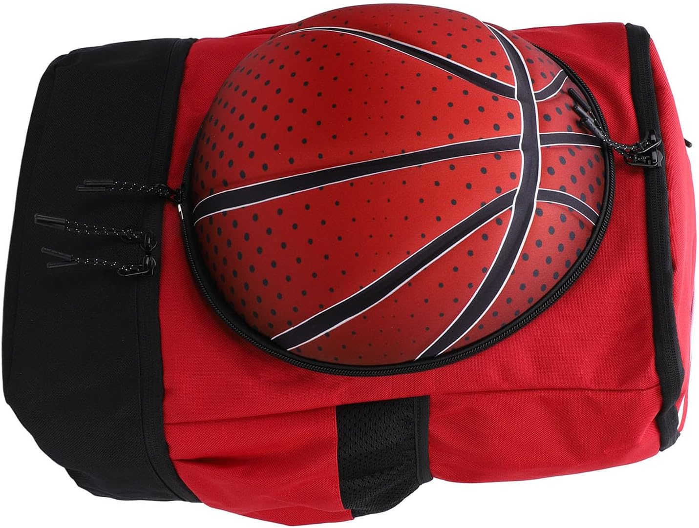 Focket Basketball Backpack, Oxford Fabric Breathable Sports Bag with Shoe Compartment for Outdoor Football Volleyball