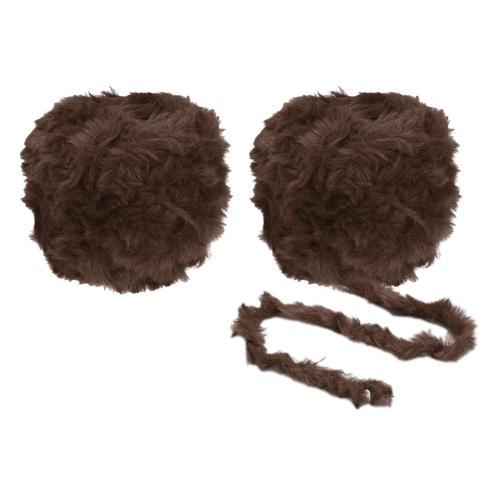 PATIKIL 70yds Faux Fur Yarn