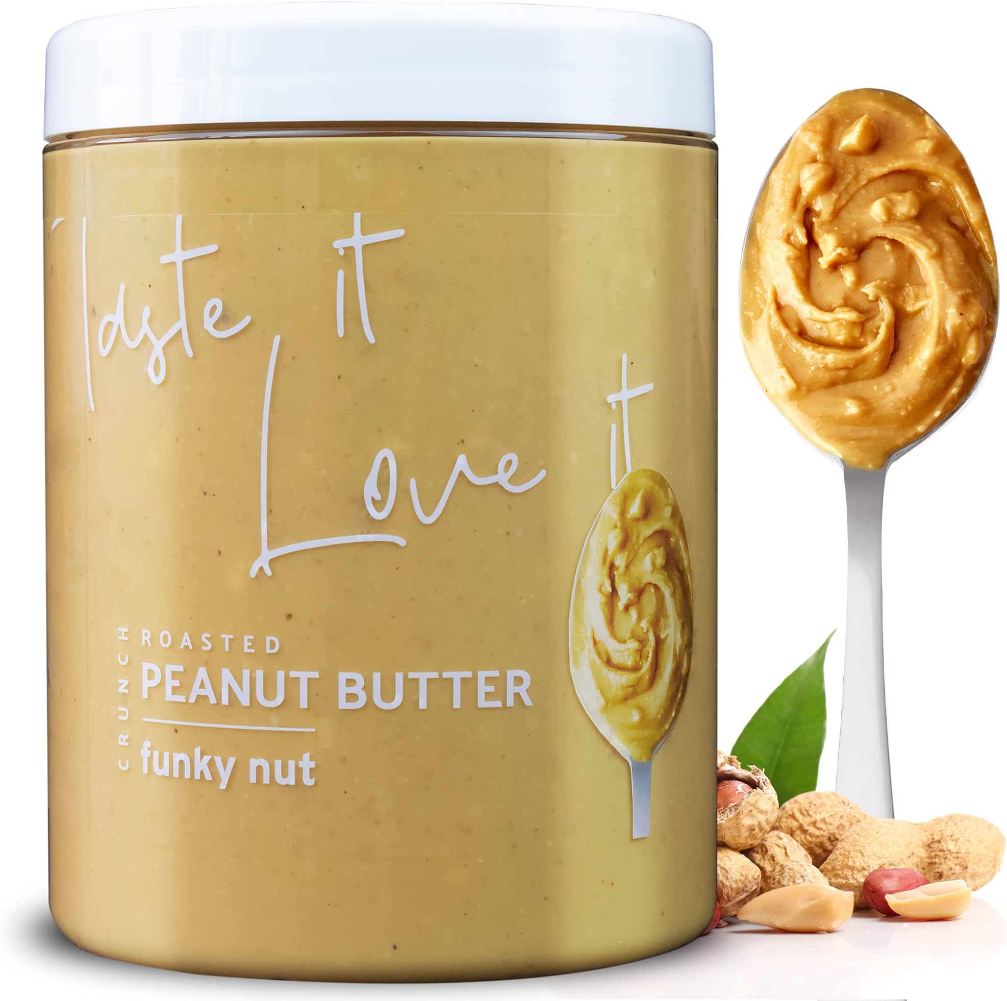 Funky Nut Natural Peanut Butter - Crunchy