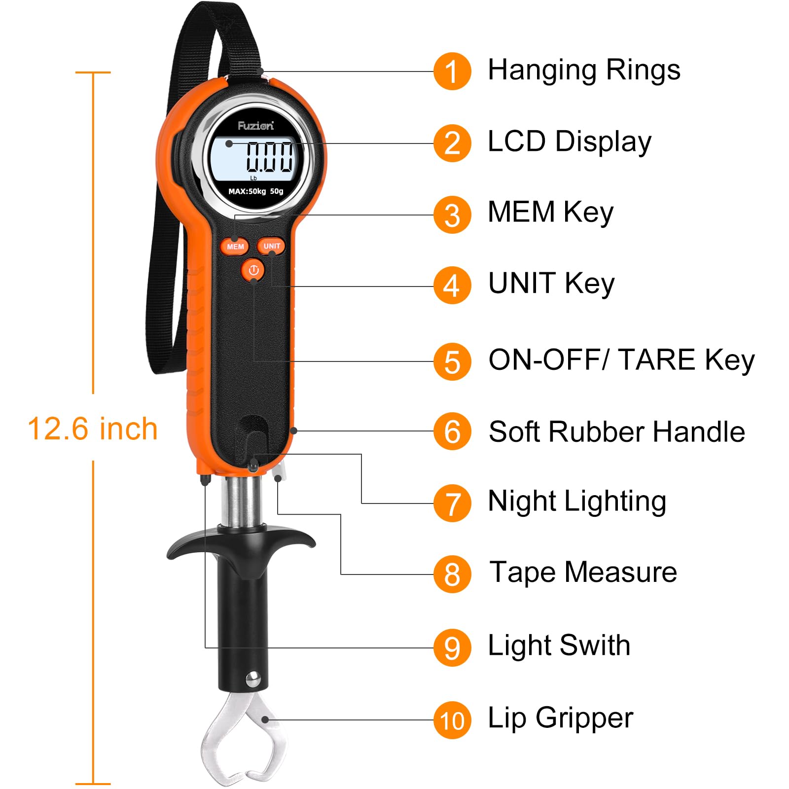 Fuzion HW-50 Balance de pêche