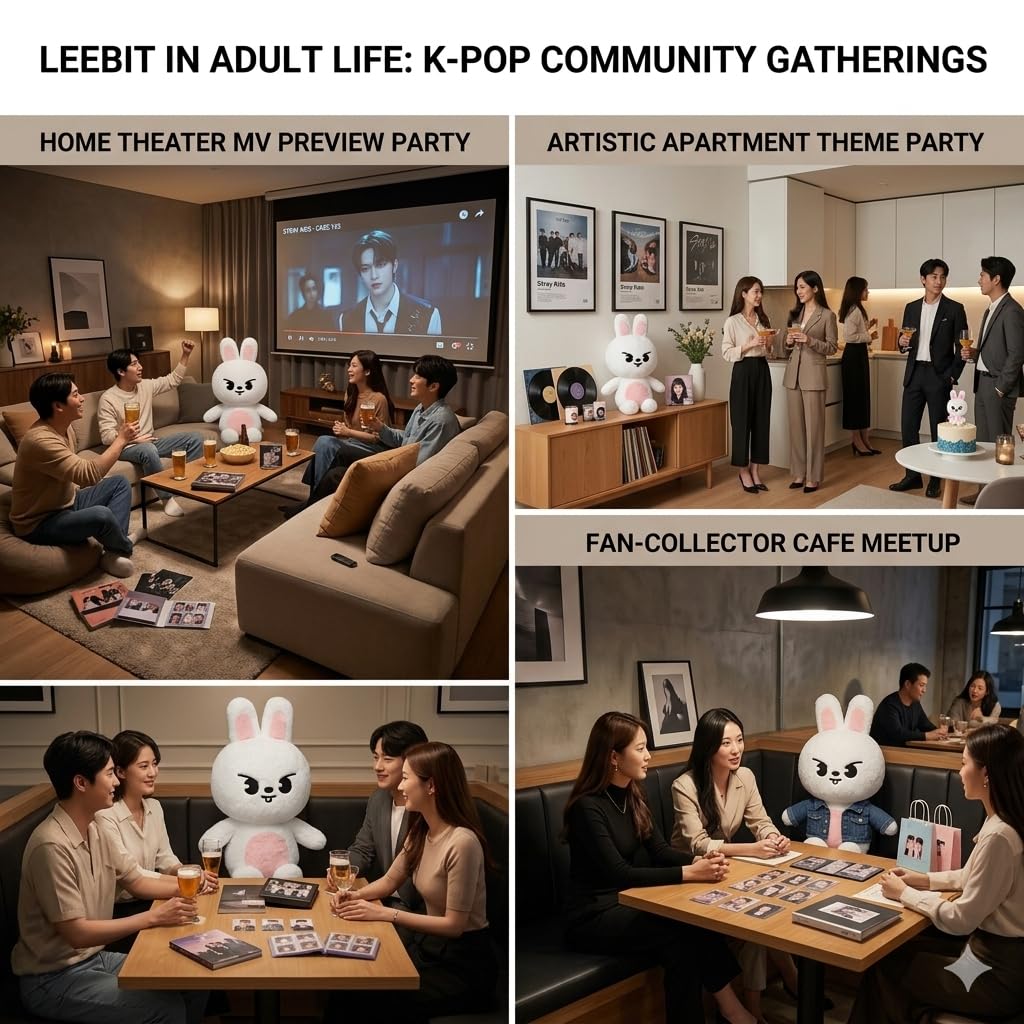 19.7 Inch Large Plush, SKZOO SKZ Plush Big Size Doll Soft Stuffed Animal for Fans Collection & Home Decor-Leebit — view 4