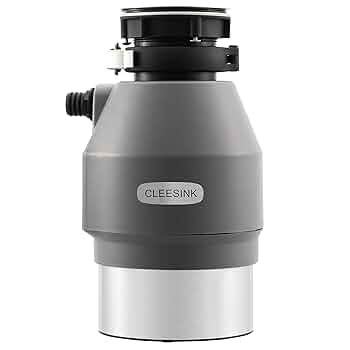 Garbage Disposal 1/2 HP, 390W Continuous Feed Garbagal
