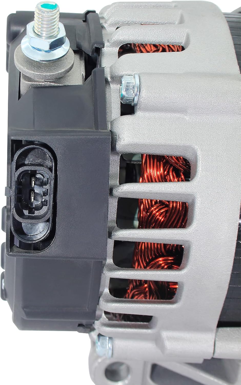 Alternator Replacement New for Chevrolet Malibu 08-12 2.4L, Cobalt 08-10 2.2 2.4L, Pontiac G5 08-10 2.2 2.4L, Saturn Aura 08-09, Sky 2008, Vue 08-10 2.4L, 15828450 22762984 AVA0078 90-22-5595 11265N