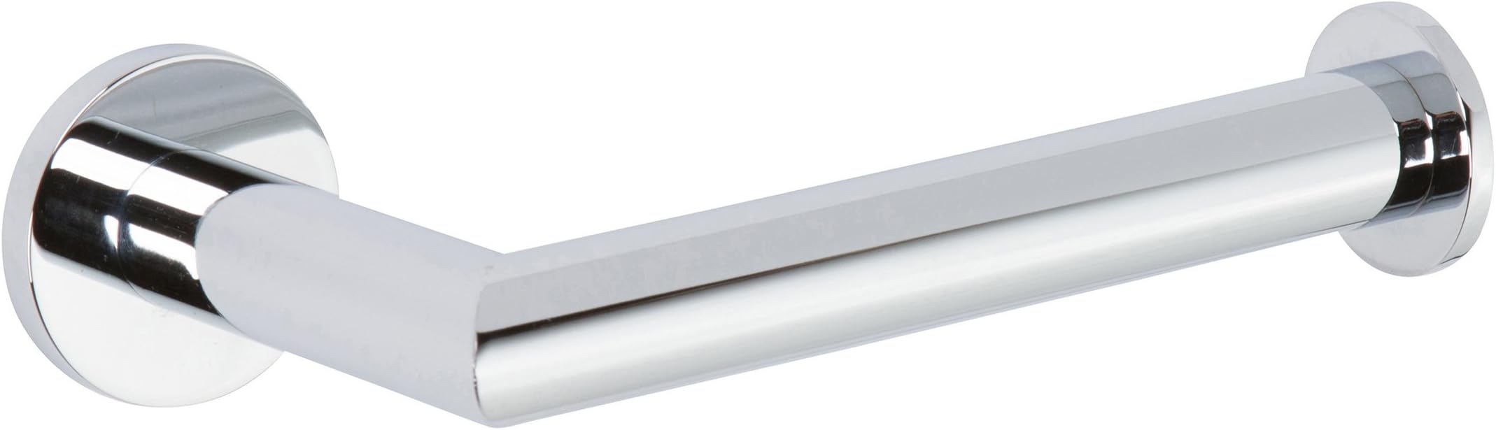 Ginger 4606/PC Kubic Single-Post Toilet Paper Holder, 9&quotL x 5&quotW x 3&Quoth, Chrome