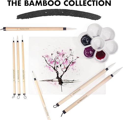 Miniatura 7 de Princeton Brocha, Tamaño 6, Madera de Bambú