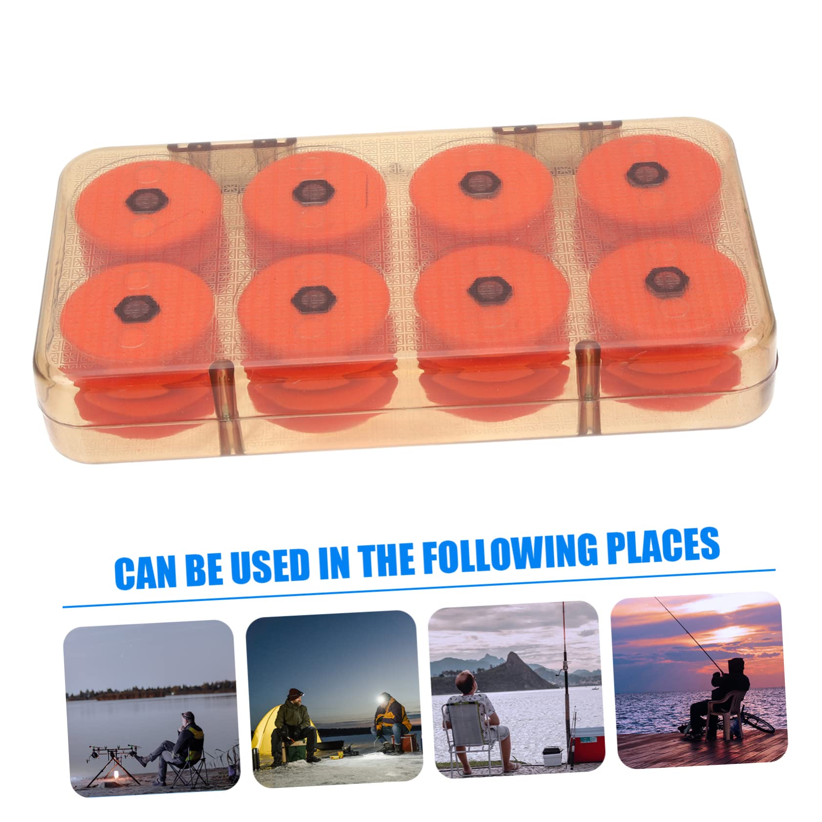 Abaodam Fishing Line Organizer Box Spool Fishing Reel Storage Durable Material for Line Protection and Easy Access Portable Fishing Supplies for Enthusiasts and