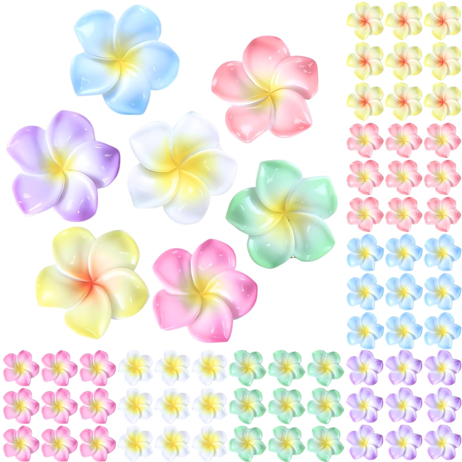 デコパーツ プルメリア 花