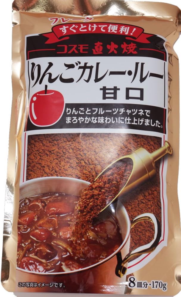 Chokuhi-sho apple curry roux sweet 170g