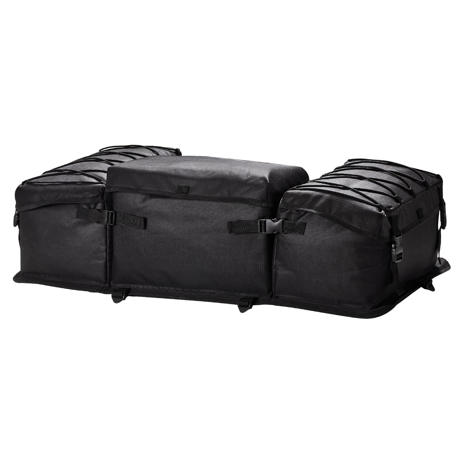 VEVOR Bolsa de Almacenamiento Trasera para ATV, 50 L con Cojín de Asiento de Esponja y Soporte para Botella, de Tela Oxford 600D, Compatible con ATV, UTV, Vehículo Can-Am, 920 x 480 x 270 mm