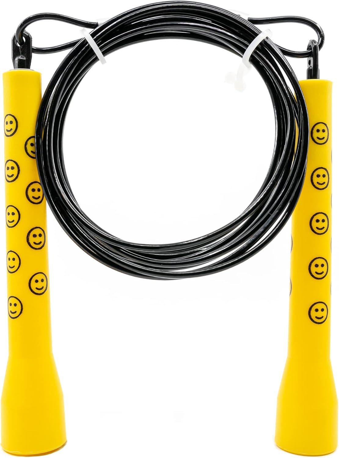 Double Under Wonder Smiley Happy People 5'1" Unisex Speed Jump Rope