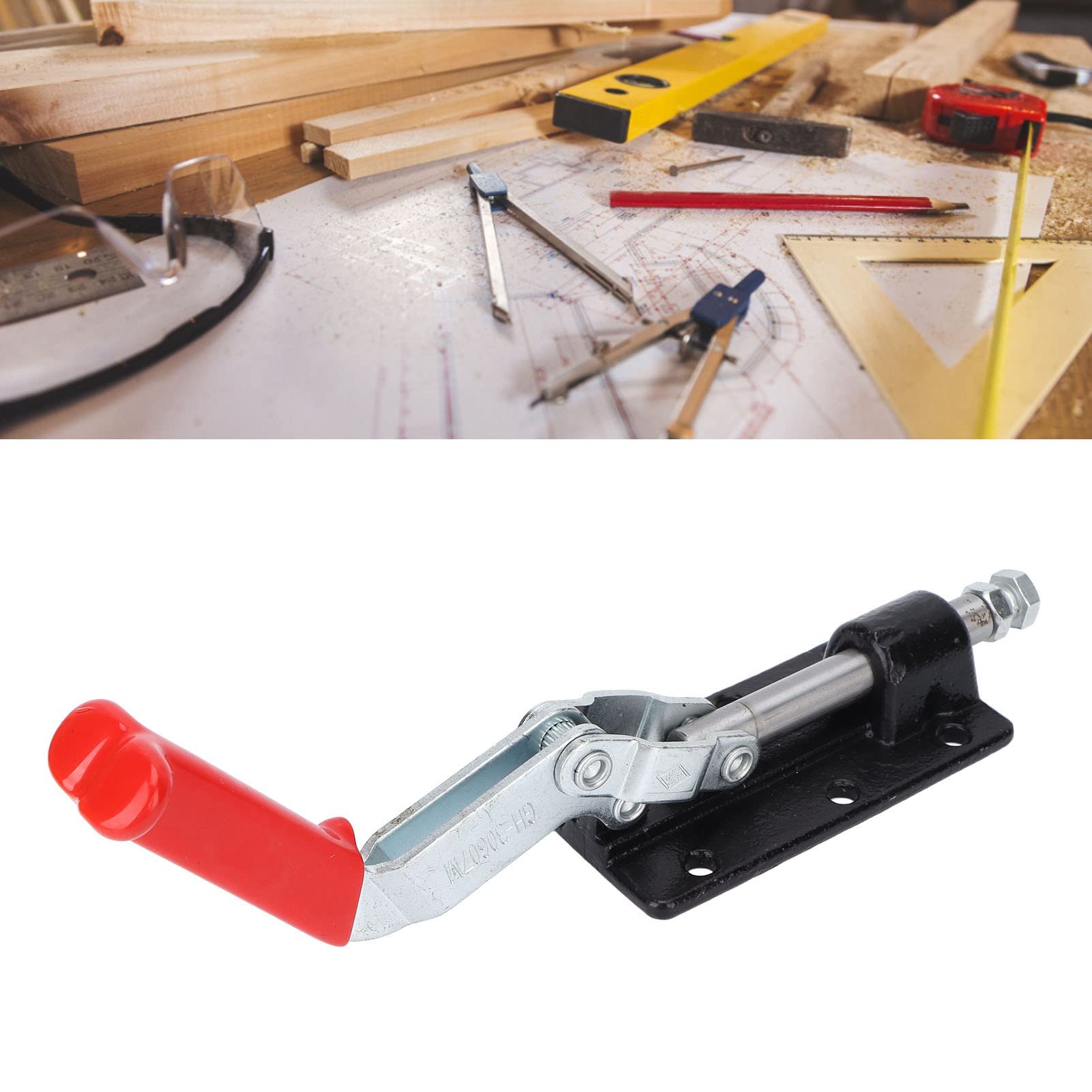 Push Pull Toggle Clamp Stable Clamping Force Quick Fixing Fixture Welding Equipment Installation (30607M)