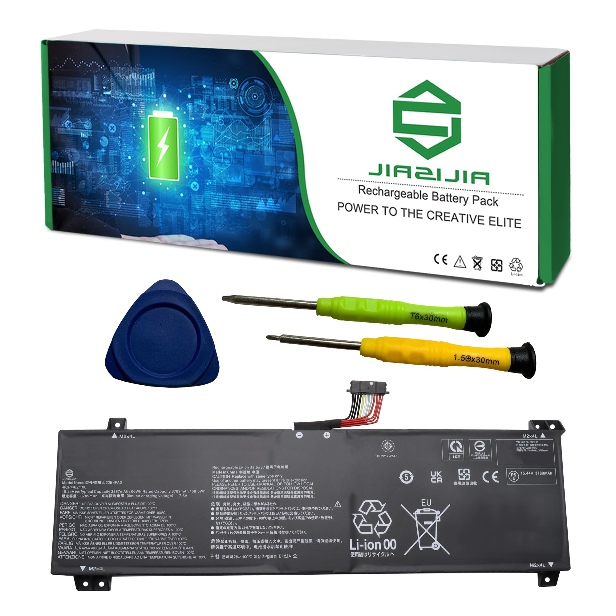 Amazon.com: JIAZIJIA L22B4PA0 Laptop Battery Replacement for