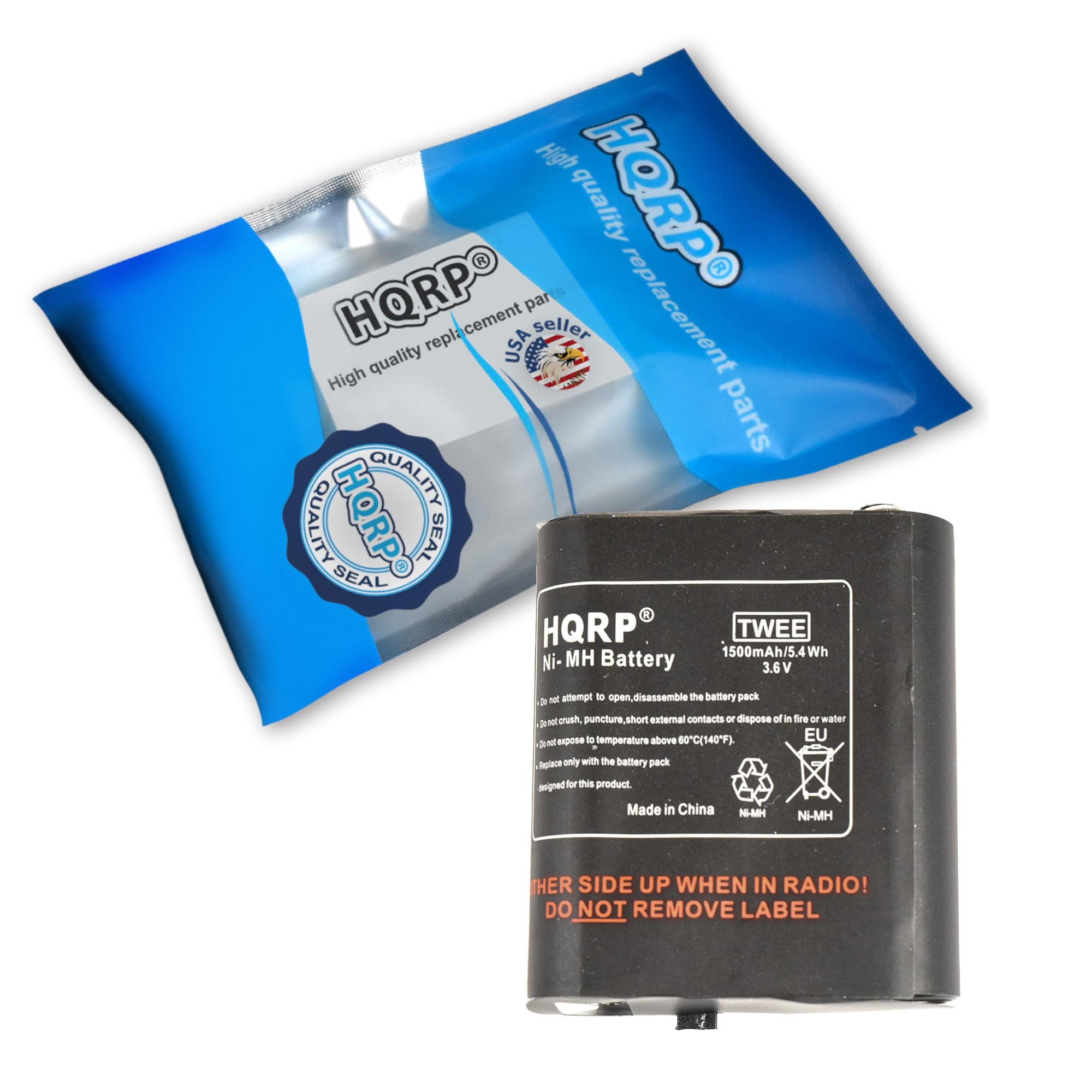 HQRP Battery Compatible with Motorola Talkabout T5422, T5428, T5532, T5622, T5725, T6000, T6200