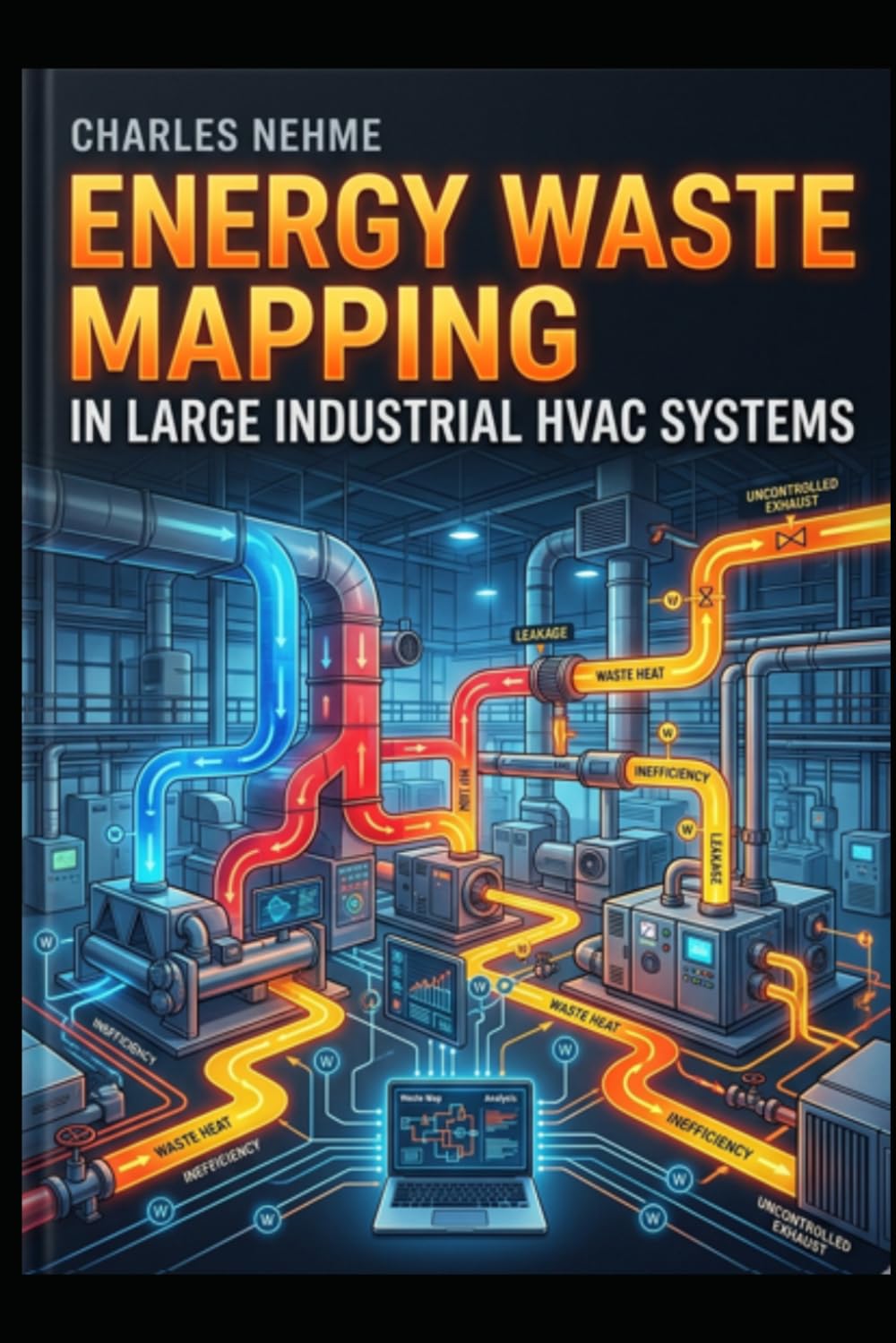 Energy Waste Mapping in Large Industrial HVAC Systems