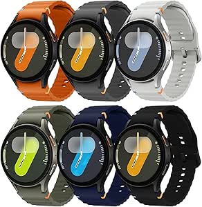 Msksjer 6 Pack Bracelet Compatible Avec Xiaomi Smart Band 7/6